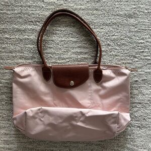SOLD Medium baby pink longchamp